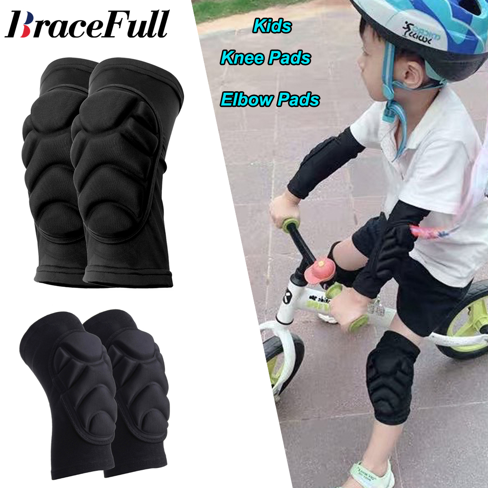 Cycling Protective Gear For Kids - 1 쌍 어린이 무릎 패드 및