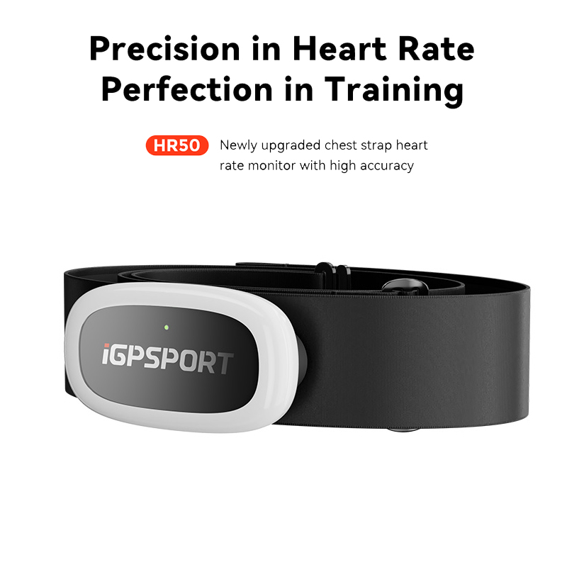 Bike Speedometer - iGPSPORT HR50 심박수 센서 자전거 컴퓨터