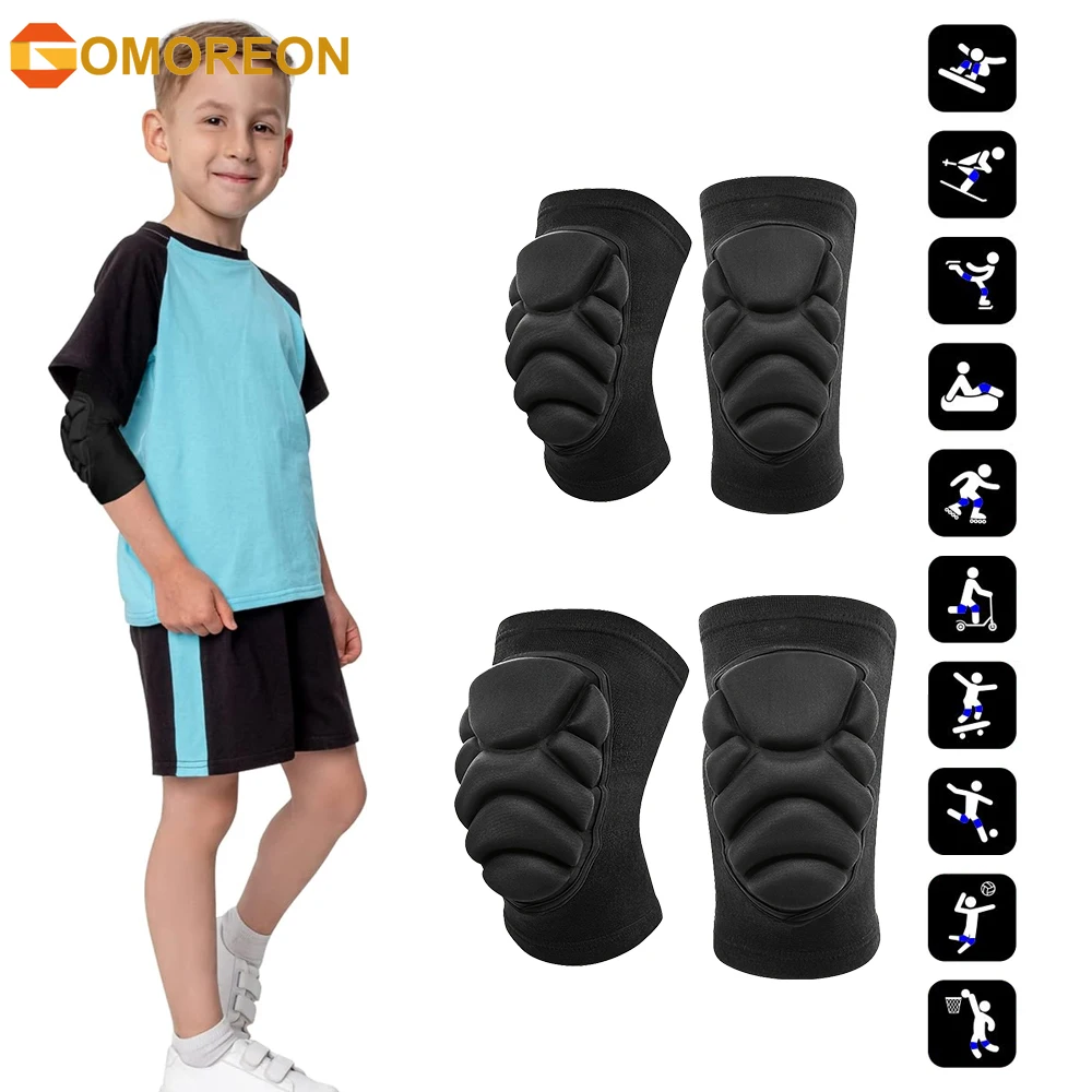 어린이를 위한 무릎 및 팔꿈치 패드 벌집 압축 슬리브  - Cycling Protective Gear For Kids 리뷰 및 가격