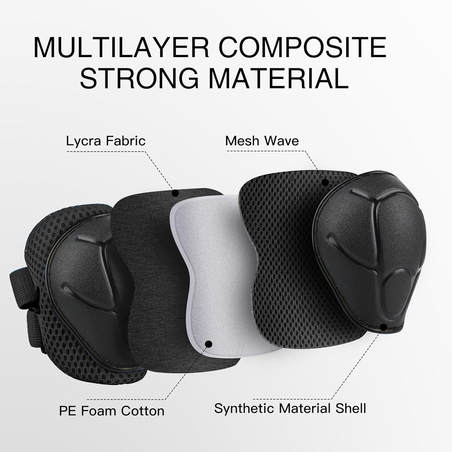 3-14세 어린이용 보호 장비 세트 6개, 스케이트 사 - Cycling Protective Gear For Kids 리뷰 및 가격