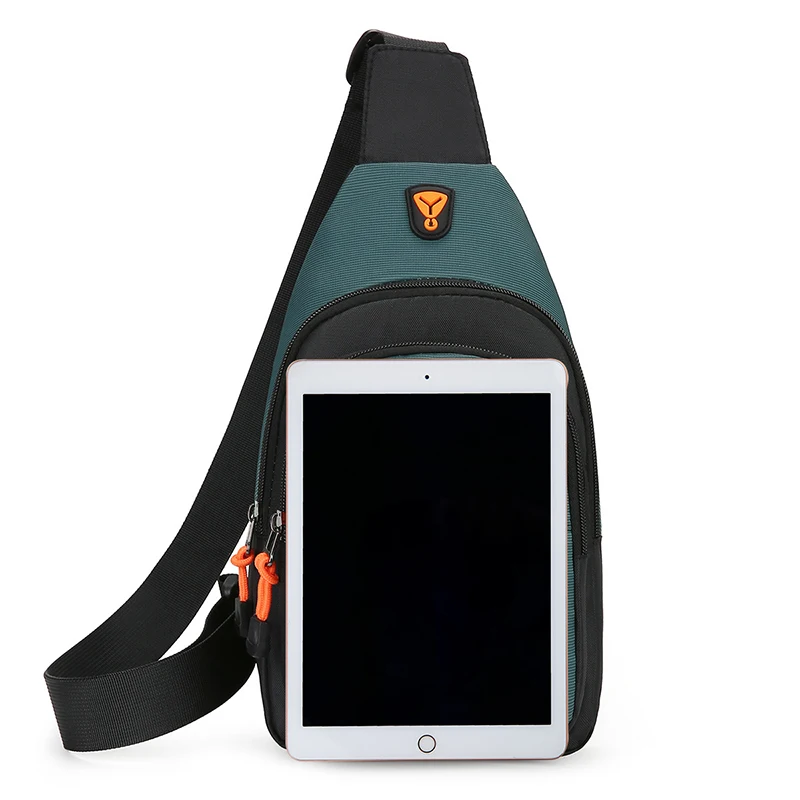 새로운 남성용 가슴 가방 남성용 레저 야외 하이킹 자전 - Cycling Gear Travel Bag 리뷰 및 가격