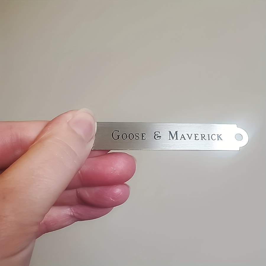 맞춤형 스테인리스 스틸 레이저 각인 명판 |     맞 - Cycling Gear Usa 리뷰 및 가격