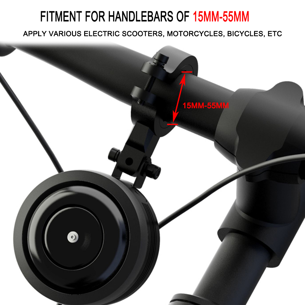 125dB 경고용 전기 스쿠터 벨 전기 경적 방수 US - Bike Bell 리뷰 및 가격