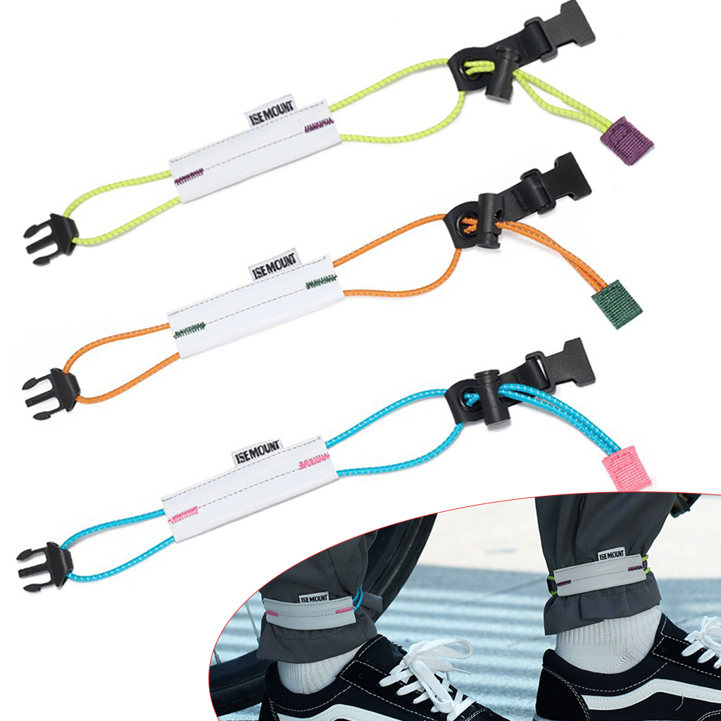 반사 사이클링 바지 스트랩 조절 가능한 자전거 다리 클 - Cycling Gear Usa 리뷰 및 가격