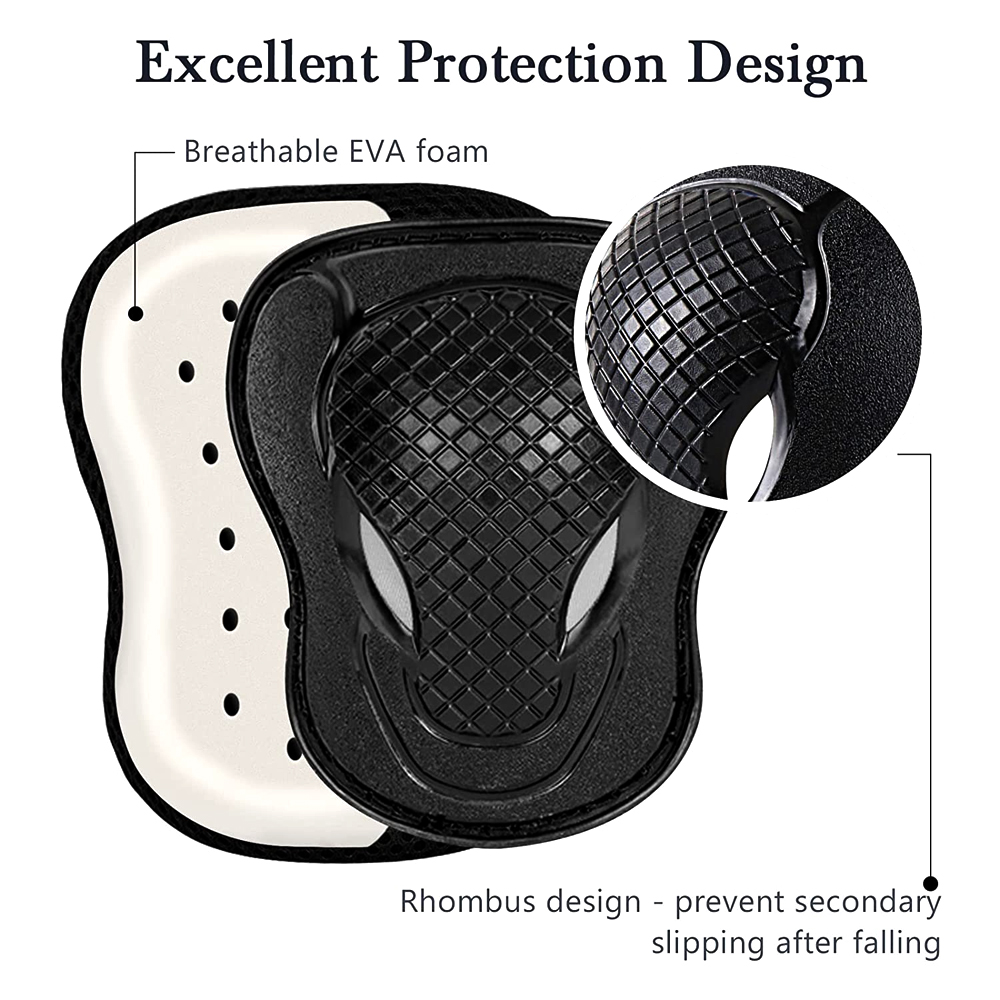 GOMOREON 6 개/대 어린이 안전 무릎 패드 팔꿈 - Cycling Protective Gear For Kids 리뷰 및 가격
