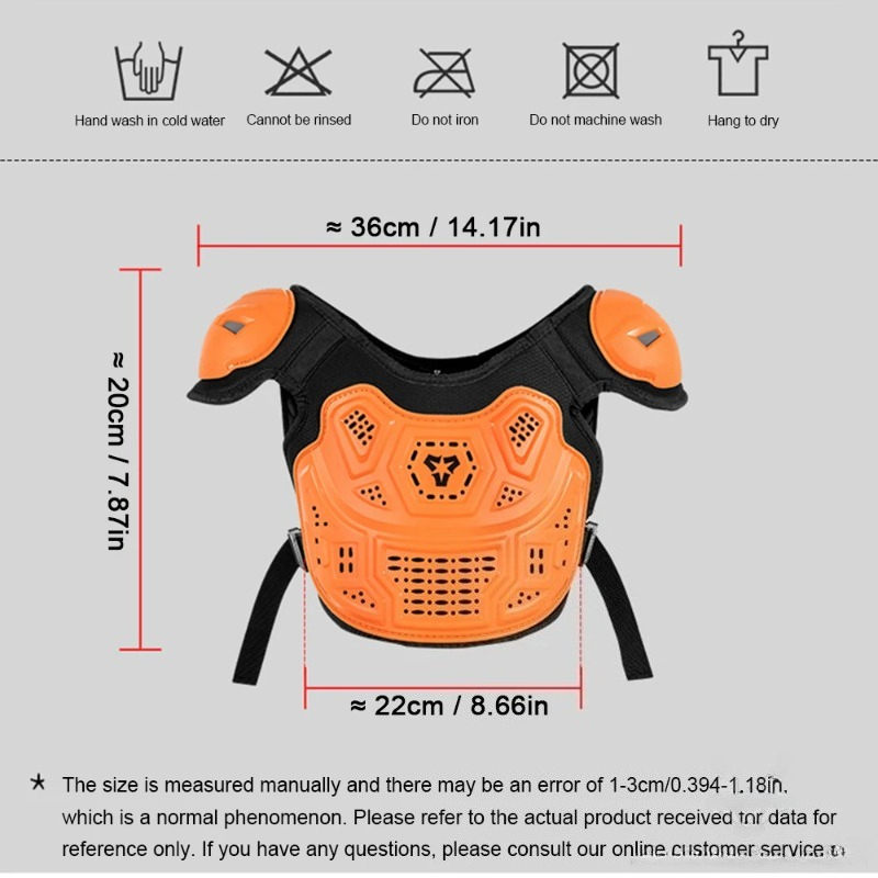키즈 모토 풀 아머 세트, 모토크로스 보호 조끼 재킷, - Cycling Protective Gear For Kids 리뷰 및 가격