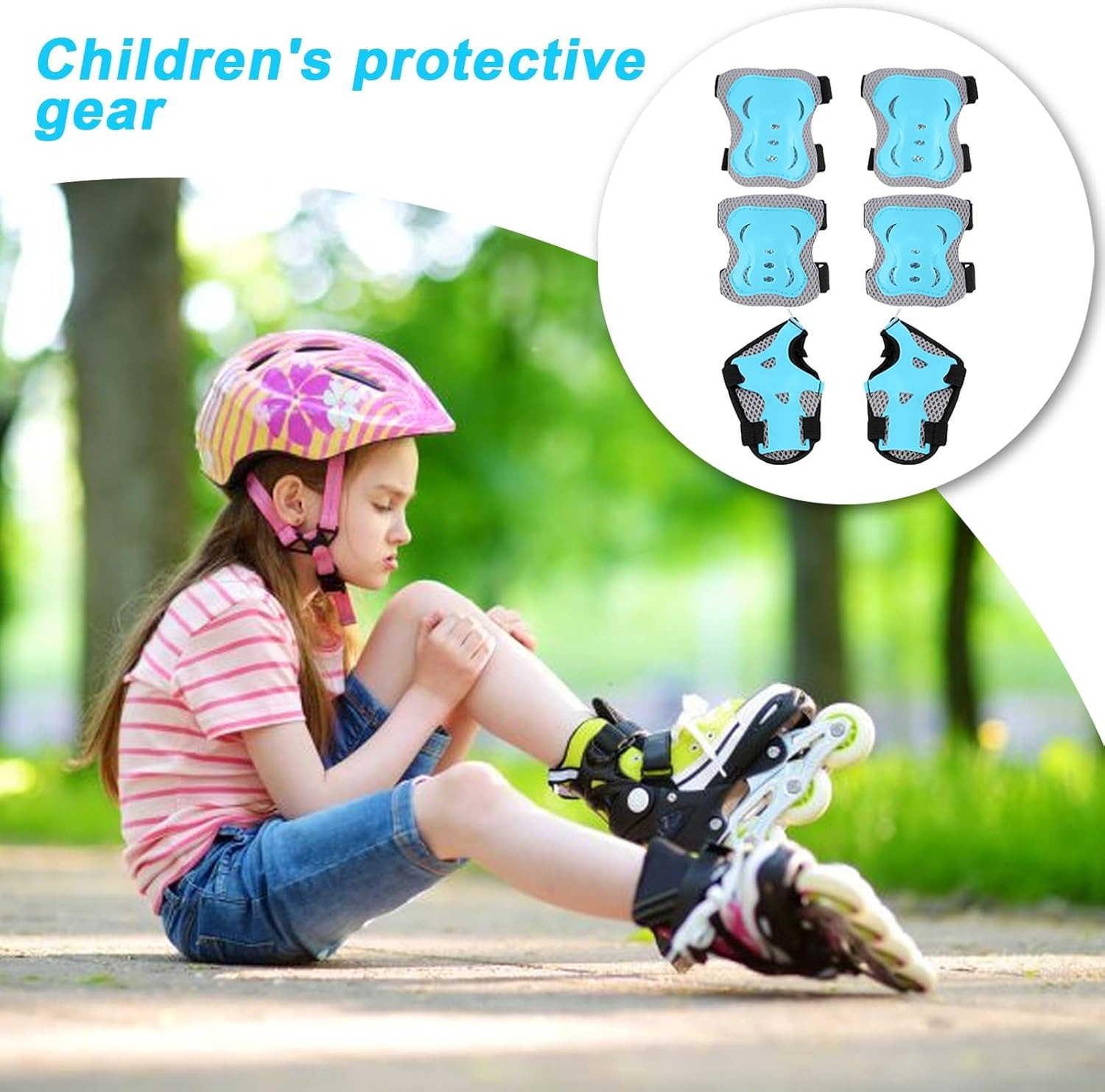 어린이 무릎 보호대 팔꿈치 보호대 3-7세 유아 남아  - Cycling Protective Gear For Kids 리뷰 및 가격
