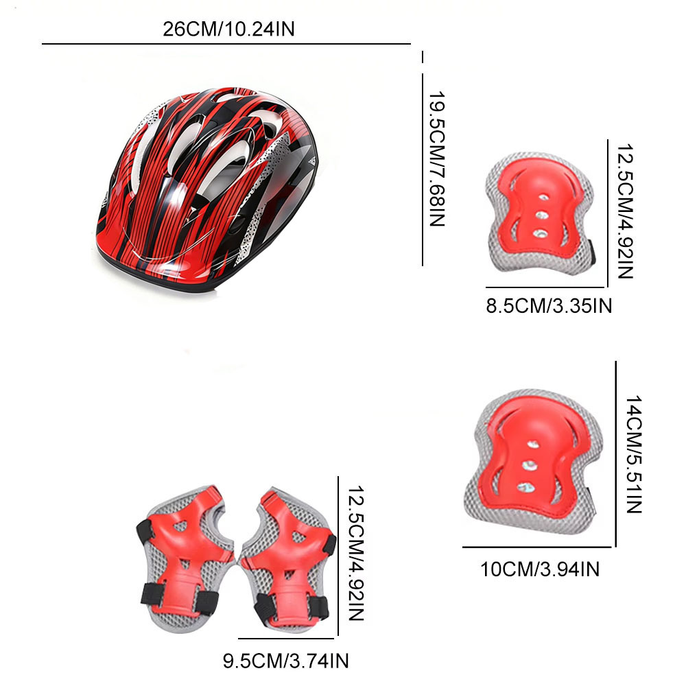 자전거 스포츠 보호 장비 세트 조절 가능한 어린이 안전 - Cycling Protective Gear For Kids 리뷰 및 가격